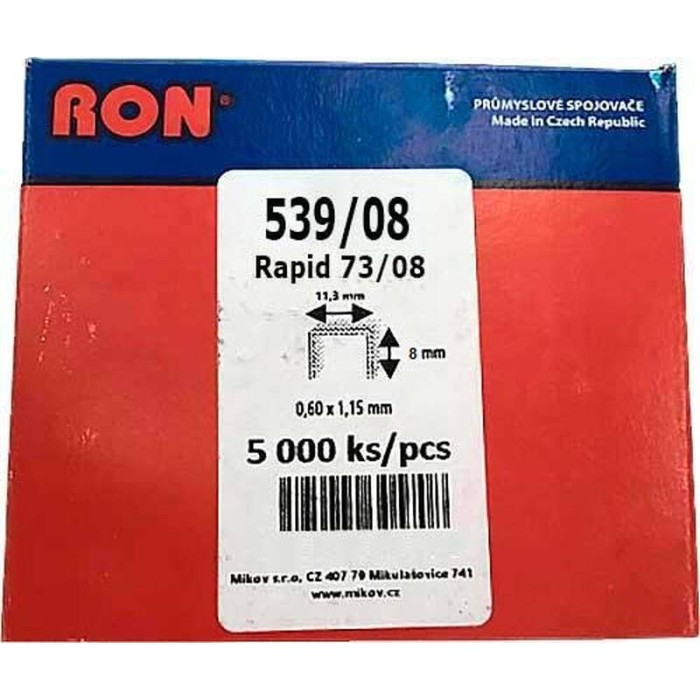 Скоба RON 73/8 5000 шт 539/08 10101547