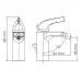 Смеситель для биде с донным клапаном WasserKRAFT Sauer 7106