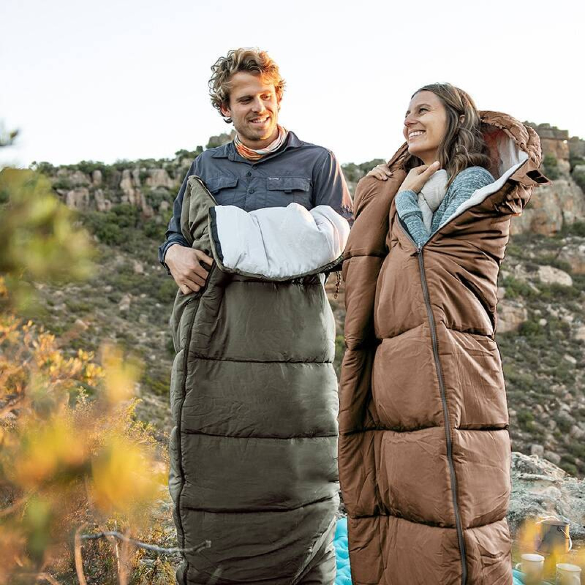 Спальный мешок Naturehike U Series Двойной хлопок осень зима Green U350S 6927595764329 5