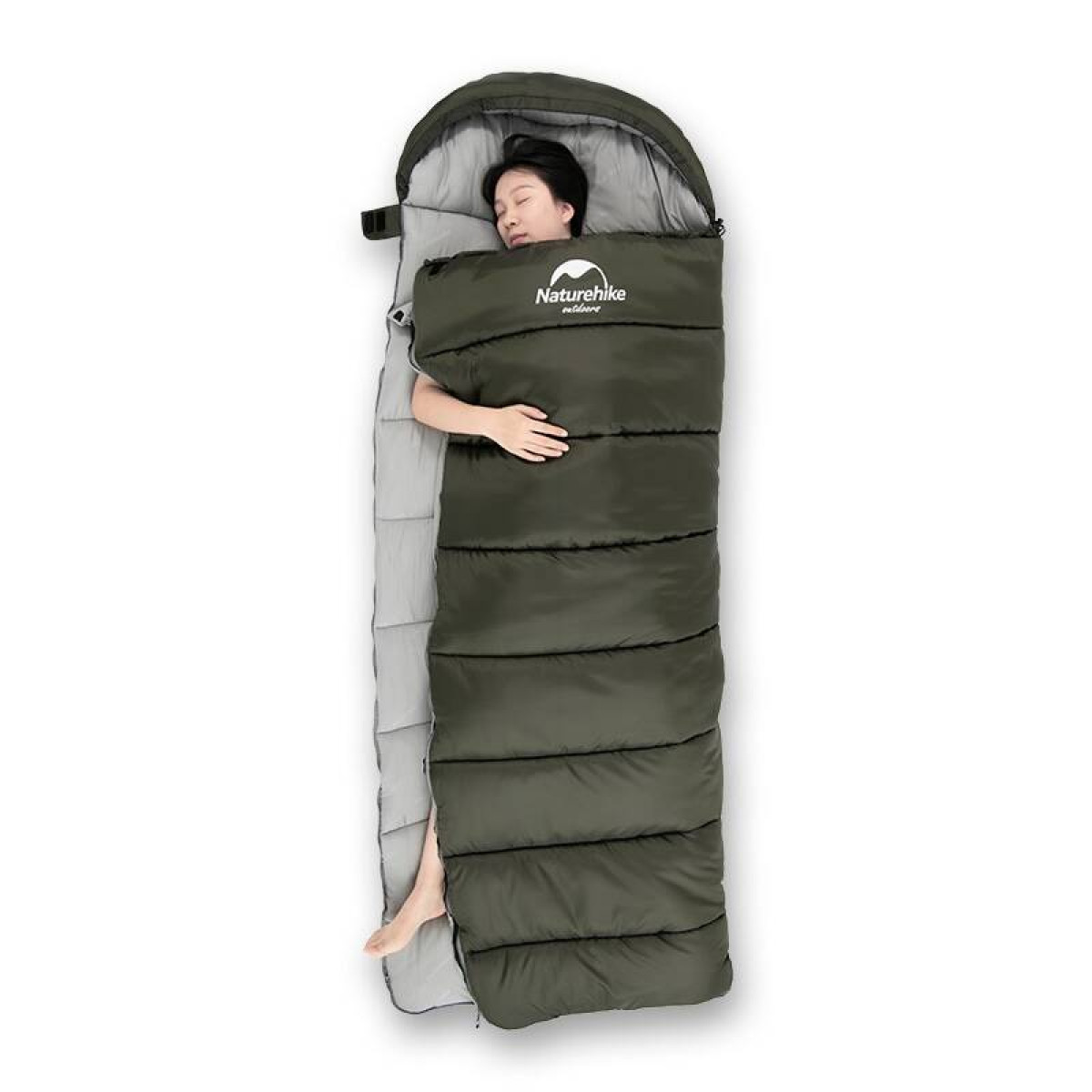 Спальный мешок Naturehike U Series Двойной хлопок осень зима Green U350S 6927595764329 8
