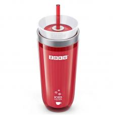 Стакан для охлаждения напитков Zoku Iced Coffee Maker красный