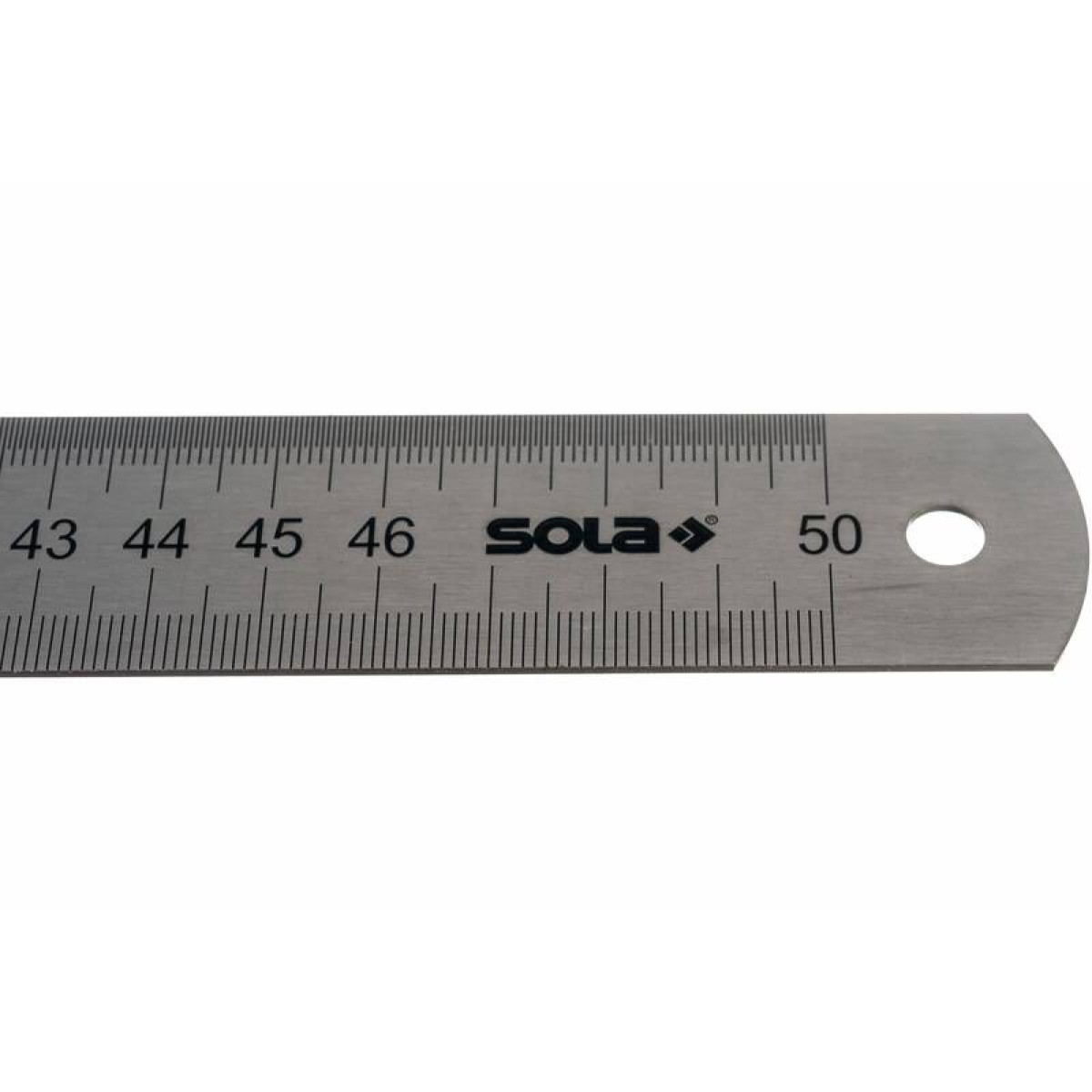 Стальная негибкая линейка 500 мм SOLA LSB 500 56104401 3