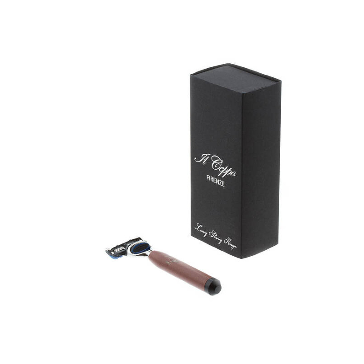 Станок для бритья IL Ceppo Firenze красно-черный матовый RA304F 2