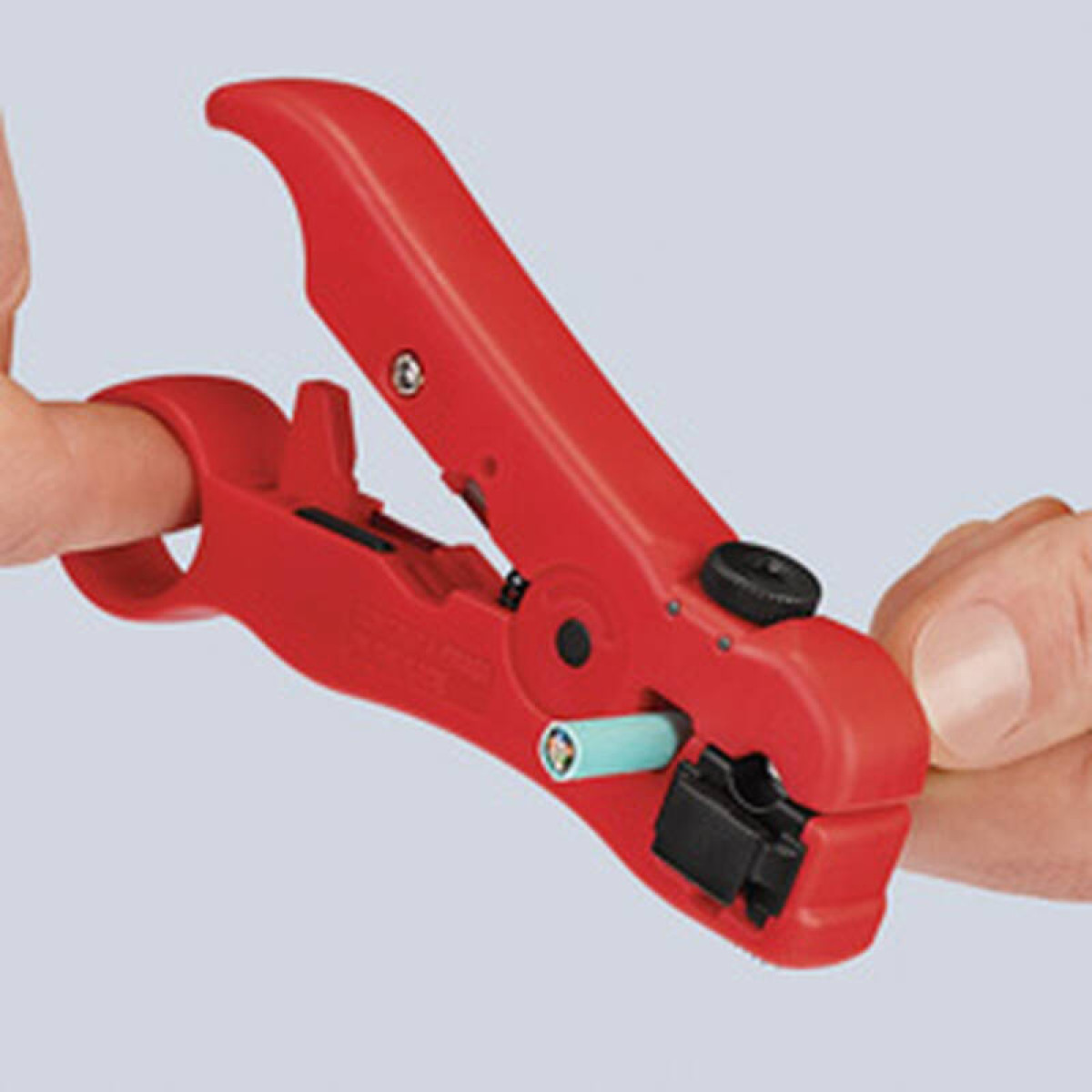 Стриппер для коаксиальных дата-кабелей KNIPEX KN-166006SB 3