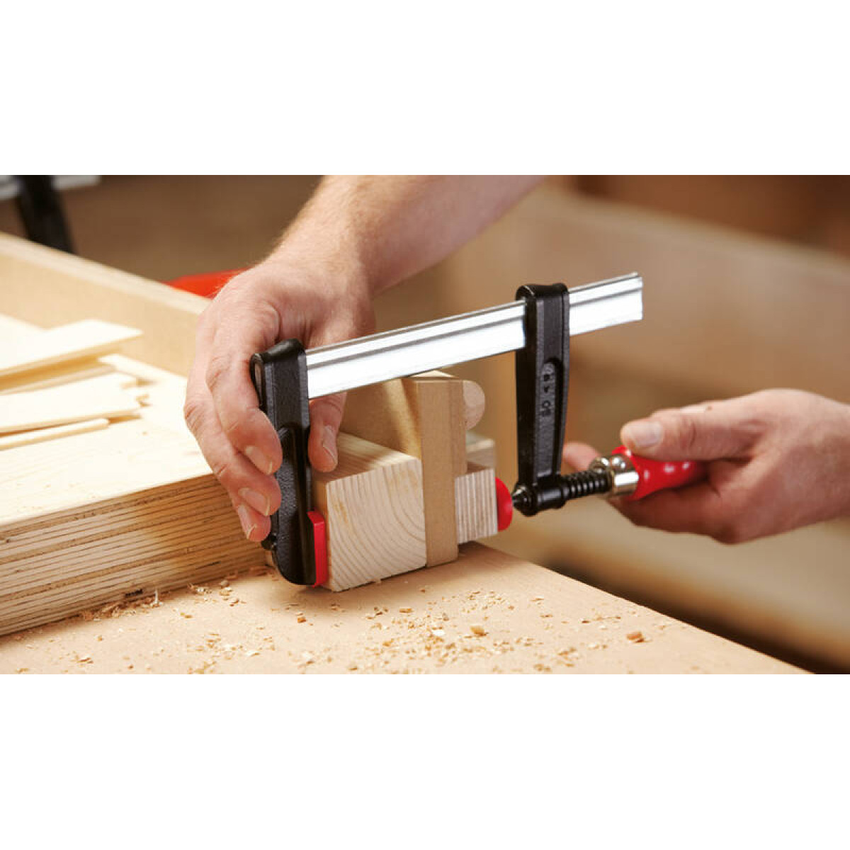 Струбцина из ковкого чугуна 200/100 BESSEY BE-TPN20BE 3