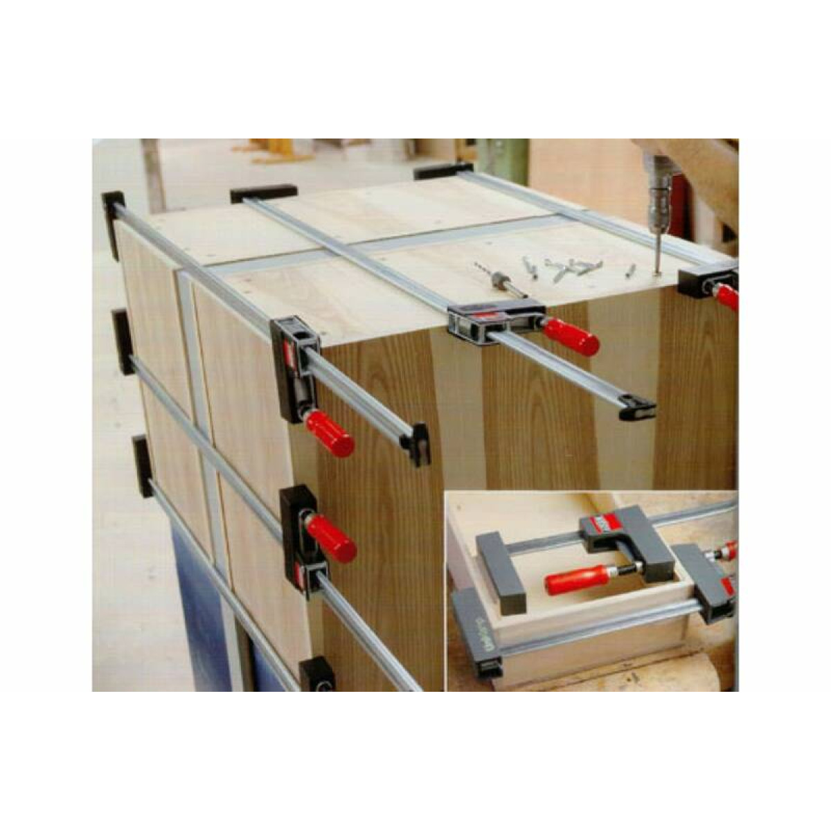 Струбцина корпусная Bessey 300/80 BE-UK30 4