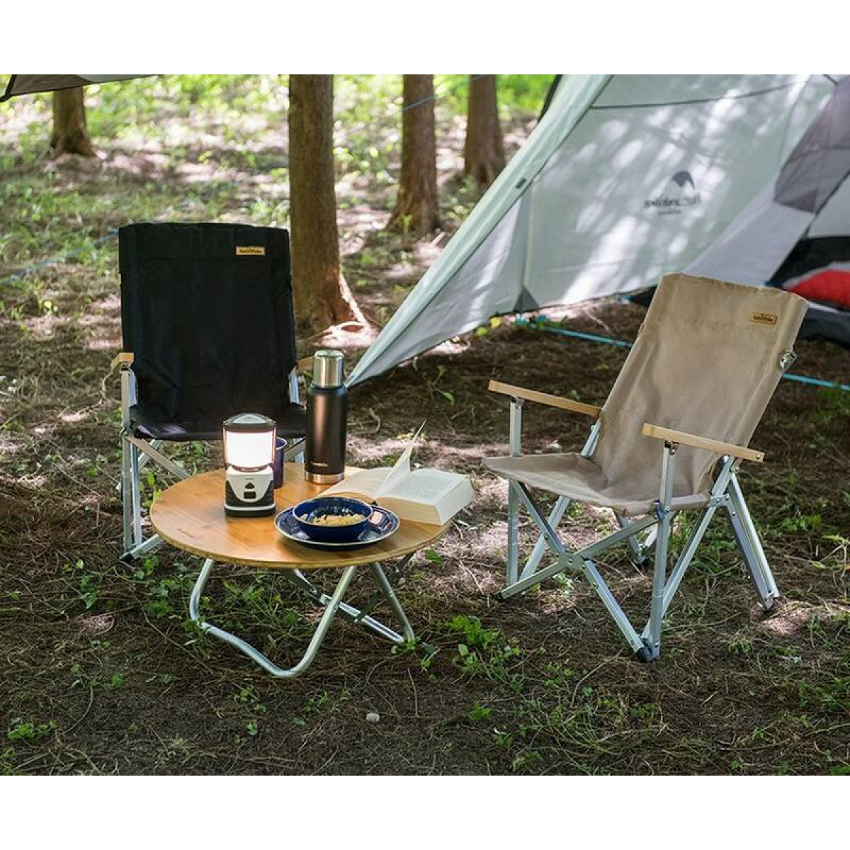 Стул складной Naturehike NH19JJ004 черный 6927595739297 3