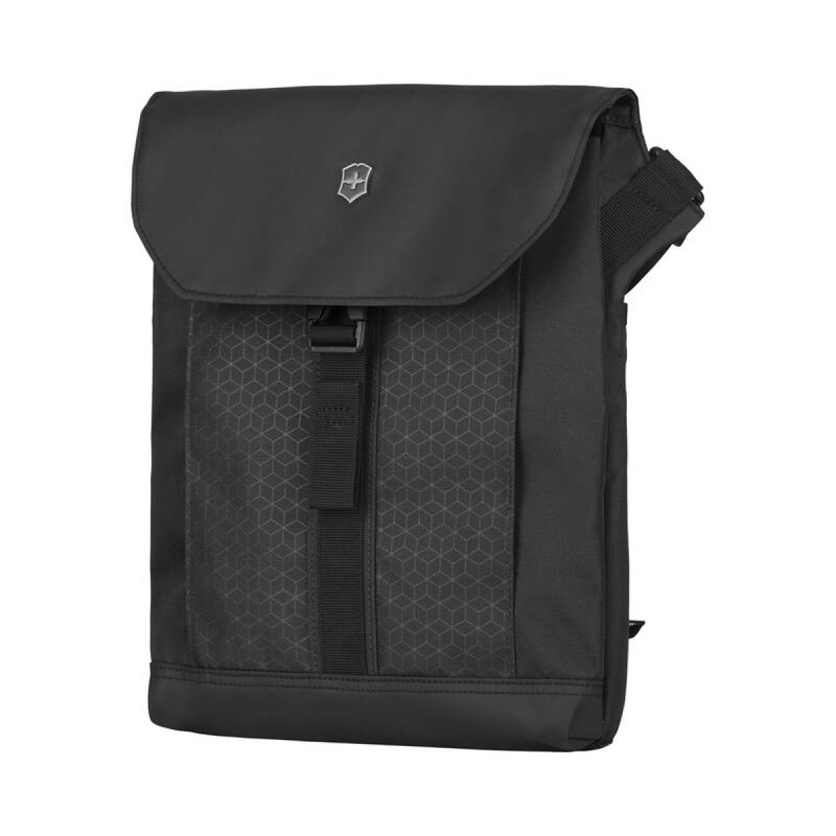 Сумка наплечная VICTORINOX Altmont Original Flapover Digital Bag, чёрная, нейлон, 26x10x30 см, 7 л 2