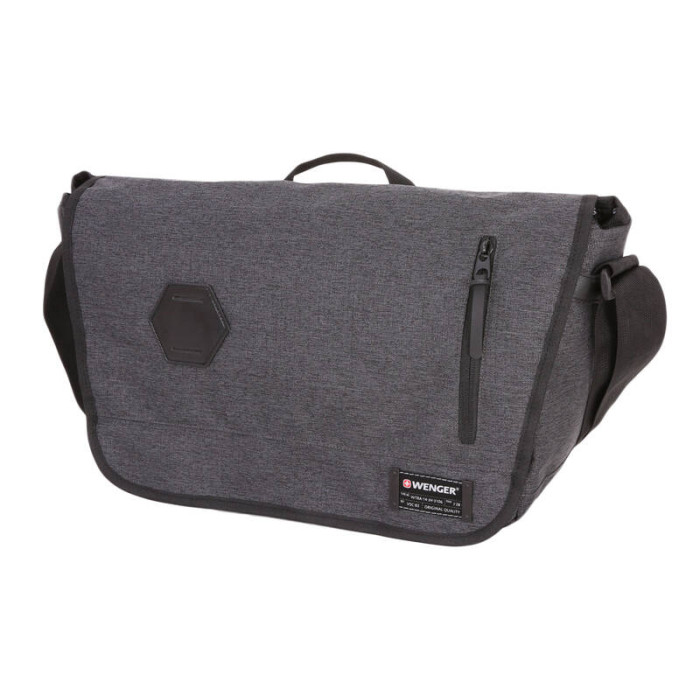 Сумка наплечная WENGER 13'' 5302424506 серая 14 л