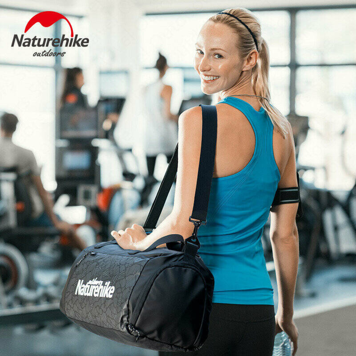Сумка Naturehike NH19SN002 для спортзала серая L 6927595738856 3