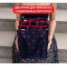 Сумка-органайзер для бутылок Reisenthel Bottlebag Mixed Dots red ZJ3075, хозяйственная, с разделителем, шоппер, для вина