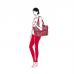 Шоппер женский Reisenthel Shopper E1 Paisley Ruby RJ3067, сумка шоппер, с принтом, с карманом, мягкий