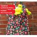 Сумка шоппер Reisenthel Mini Maxi Shopper Happy Flowers AT7048, тканевая, складная, женская, авоська