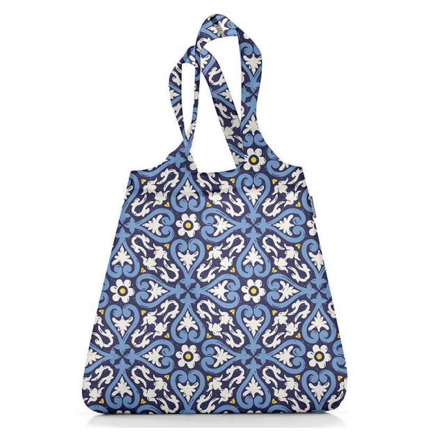 Сумка шоппер Reisenthel Mini Maxi Shopper Floral 1 AT4067, тканевая, складная, женская, авоська