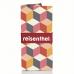 Сумка шоппер Reisenthel Mini Maxi Shopper Cubes Red AT0029CR, тканевая, складная, женская, мужская, авоська