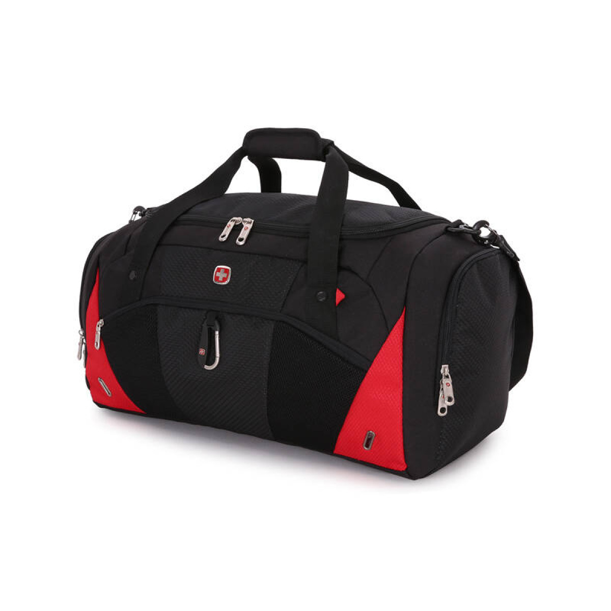 Сумка спортивная WENGER 2729201213 чёрный/красный 56 л 1