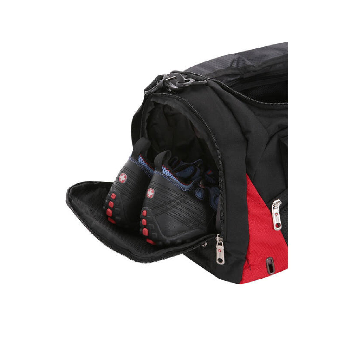 Сумка спортивная WENGER 2729201213 чёрный/красный 56 л 2