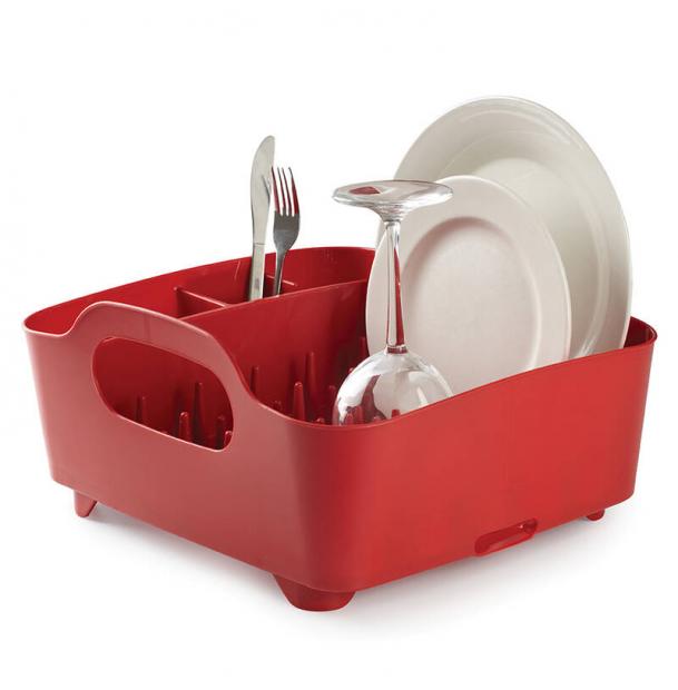 Сушилка Для Посуды Umbra Tub Красная 330590-505