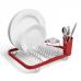 Сушилка для посуды Umbra Sinkin красный никель 330065-718