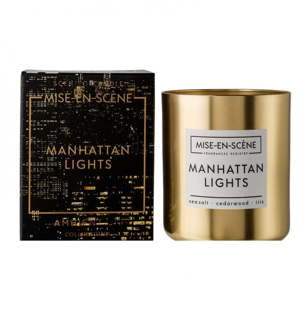 Свеча ароматическая Ambientair Mise En Scene Manhattan Lights 50 ч VV050AQMS