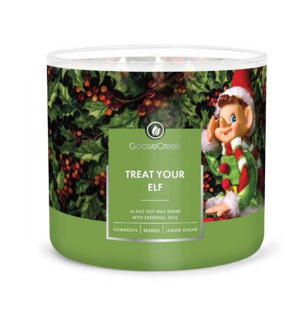 Свеча ароматическая GOOSE CREEK Treat Your Elf 35ч GC151243-vol