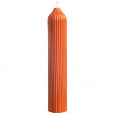 Свеча Tkano декоративная оранжевая Edge 25,5 TK22-CND0027