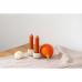 Свеча Tkano декоративная оранжевая Edge 25,5 TK22-CND0027