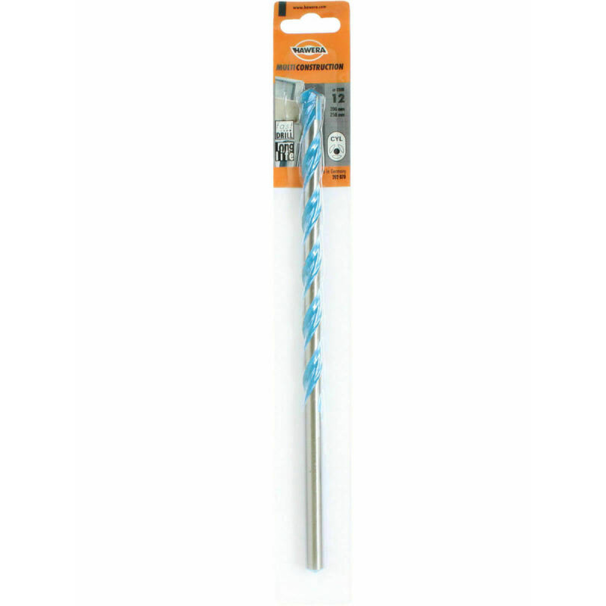 Сверло Multi-Constraction 12x250/200мм HAWERA 1