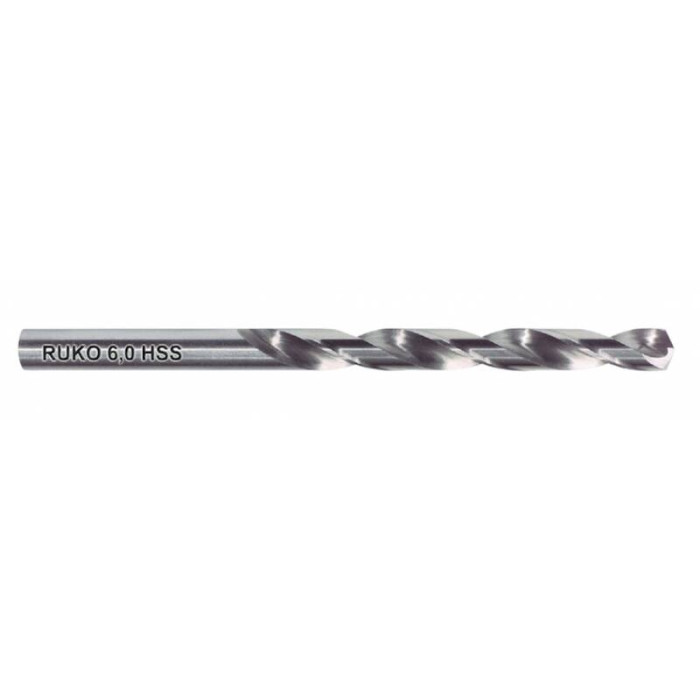 Сверло по металлу шлифованное Ruko HSS-G 6.2 х 93 мм 214062