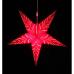 Светильник подвесной EnjoyMe Star en_ny0062 с кабелем и патроном под лампочку E14, красный, длина 60 см