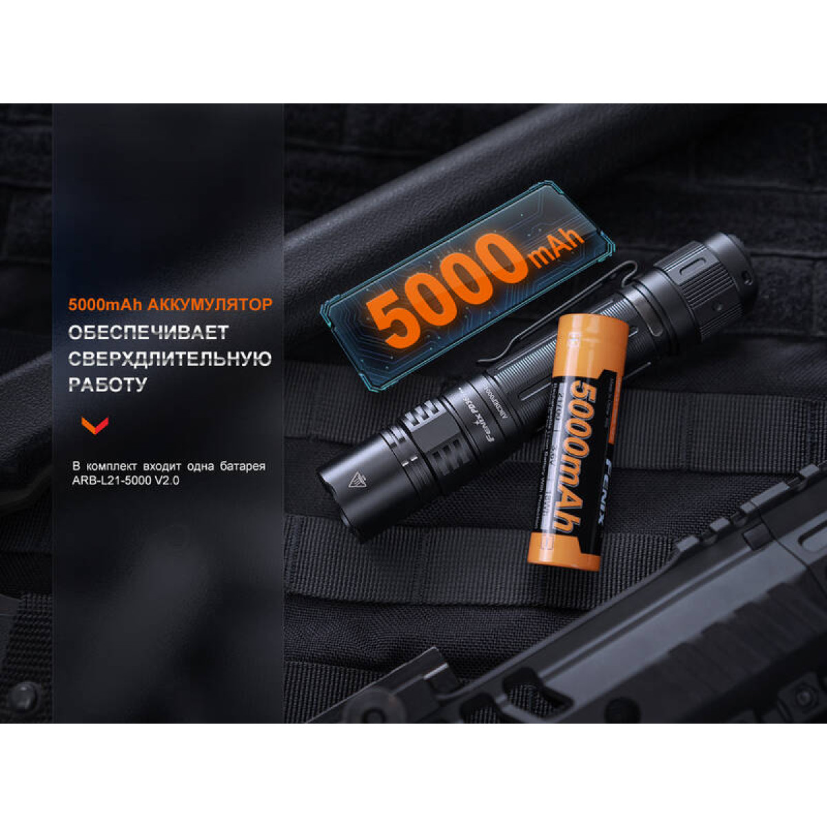 Тактический фонарь Fenix PD36R Pro PD36RPRO 3