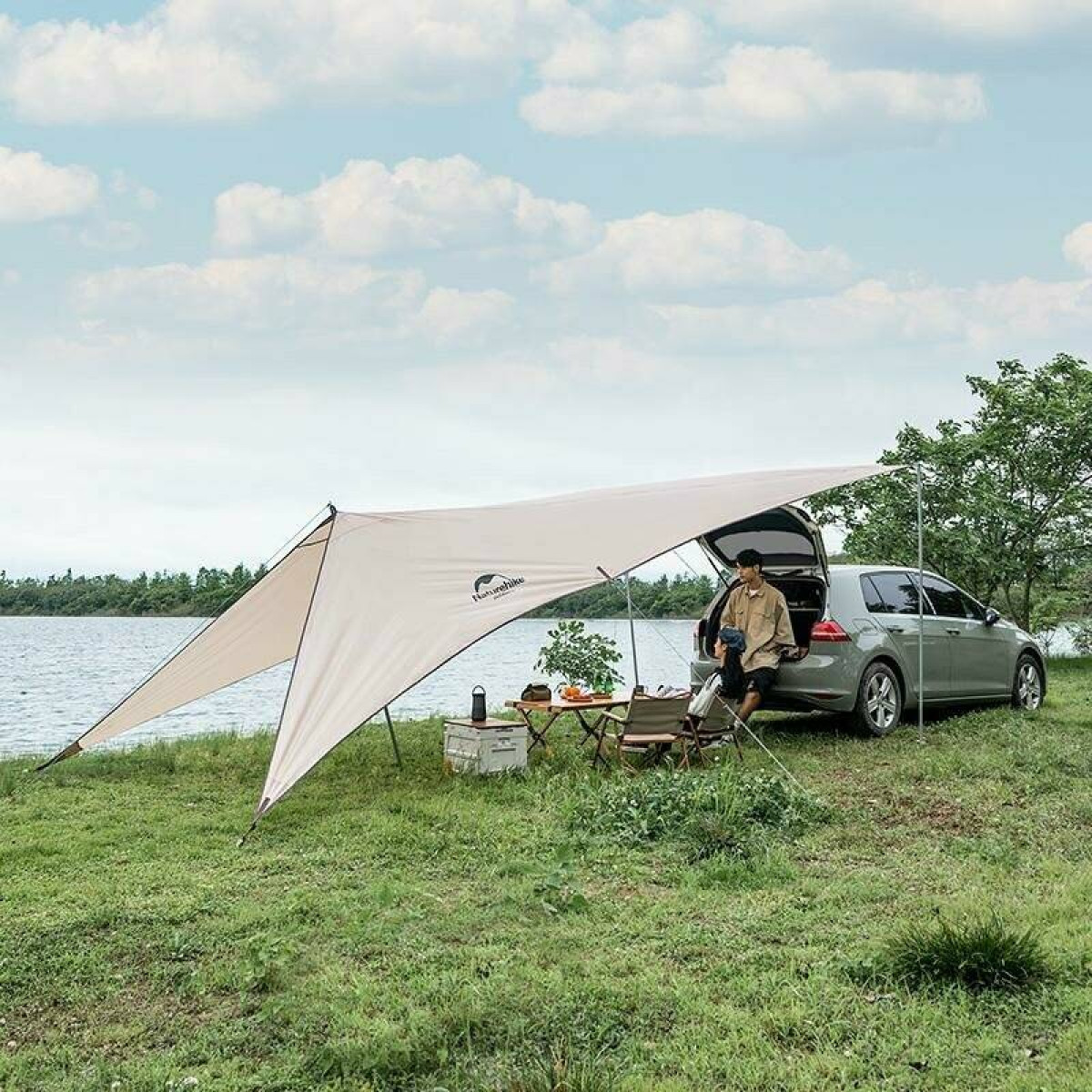 Тент для кемпинга Naturehike Car Rear 590*340 см 6927595777831 4