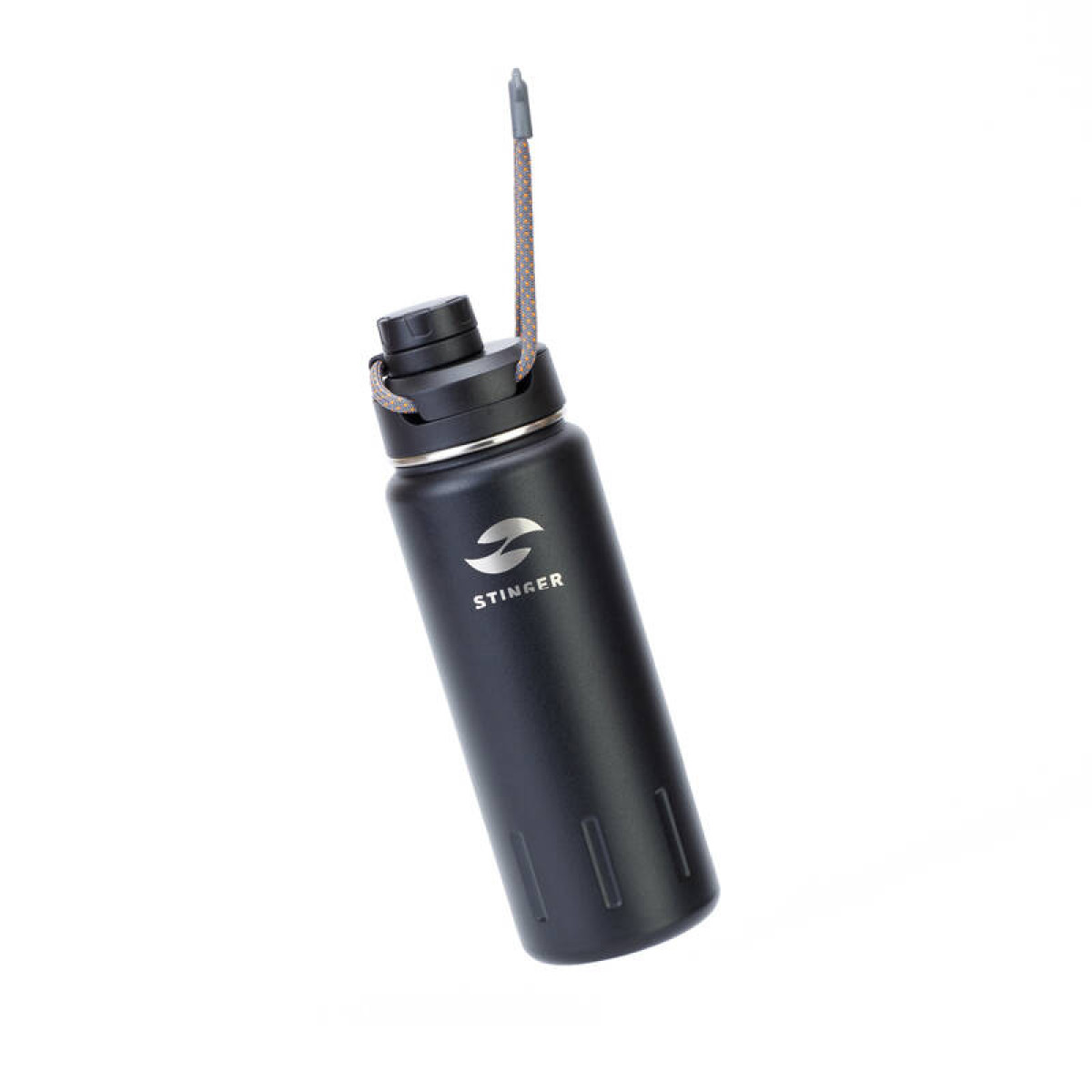 Термобутылка Stinger 0,71 л черная карбон HD-710-46CB 4