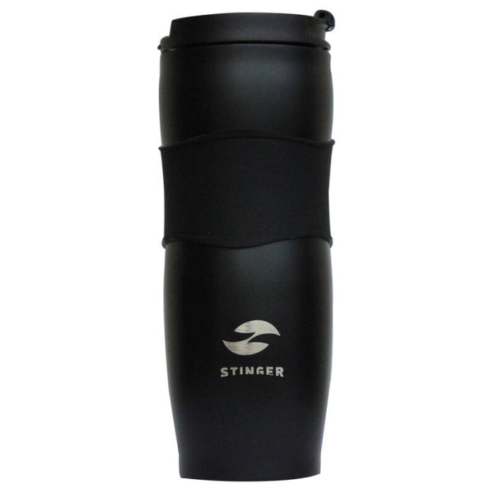 Термокружка Stinger 0,4 л черная HY-VF680-B