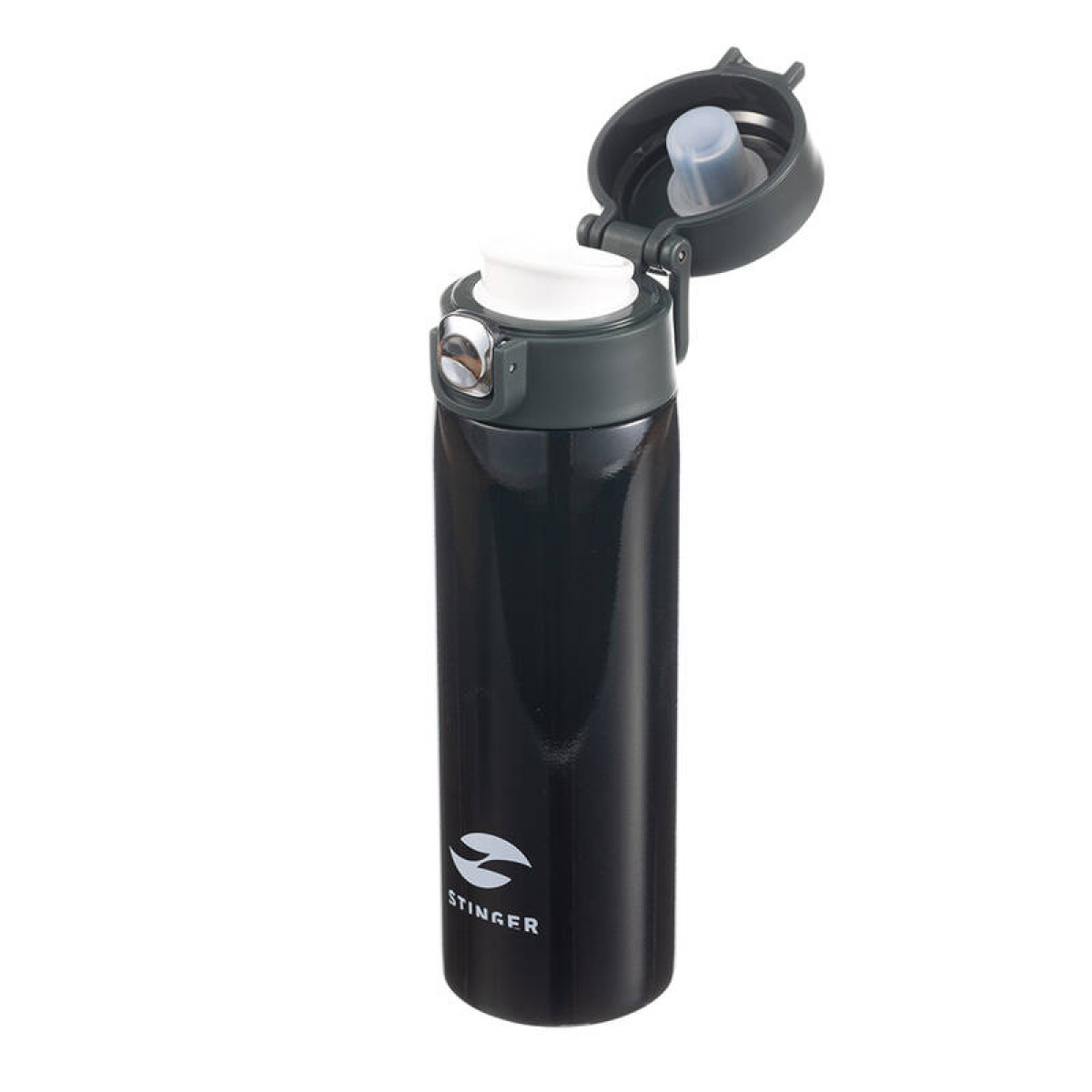 Термокружка STINGER 0,42 л HD-420-83BLK 9