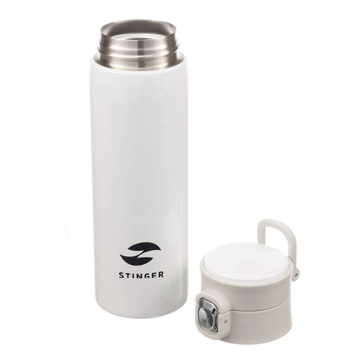 Термокружка STINGER 0,42 л HD-420-83WHT 2