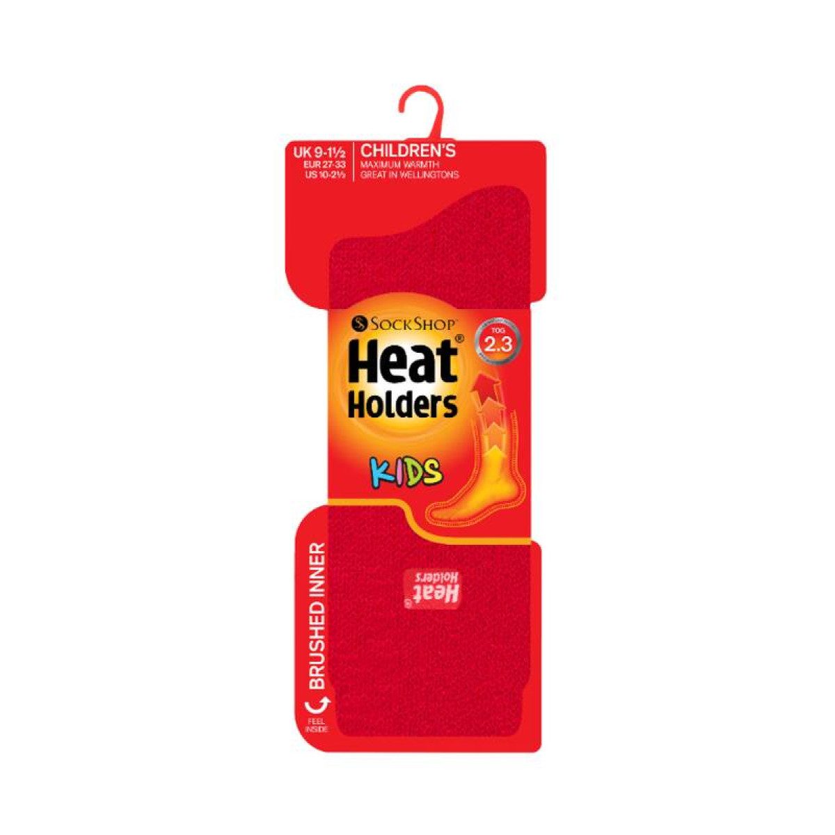 Термоноски детские Heat Holders ORIGINAL BSKHH34M1RED 2
