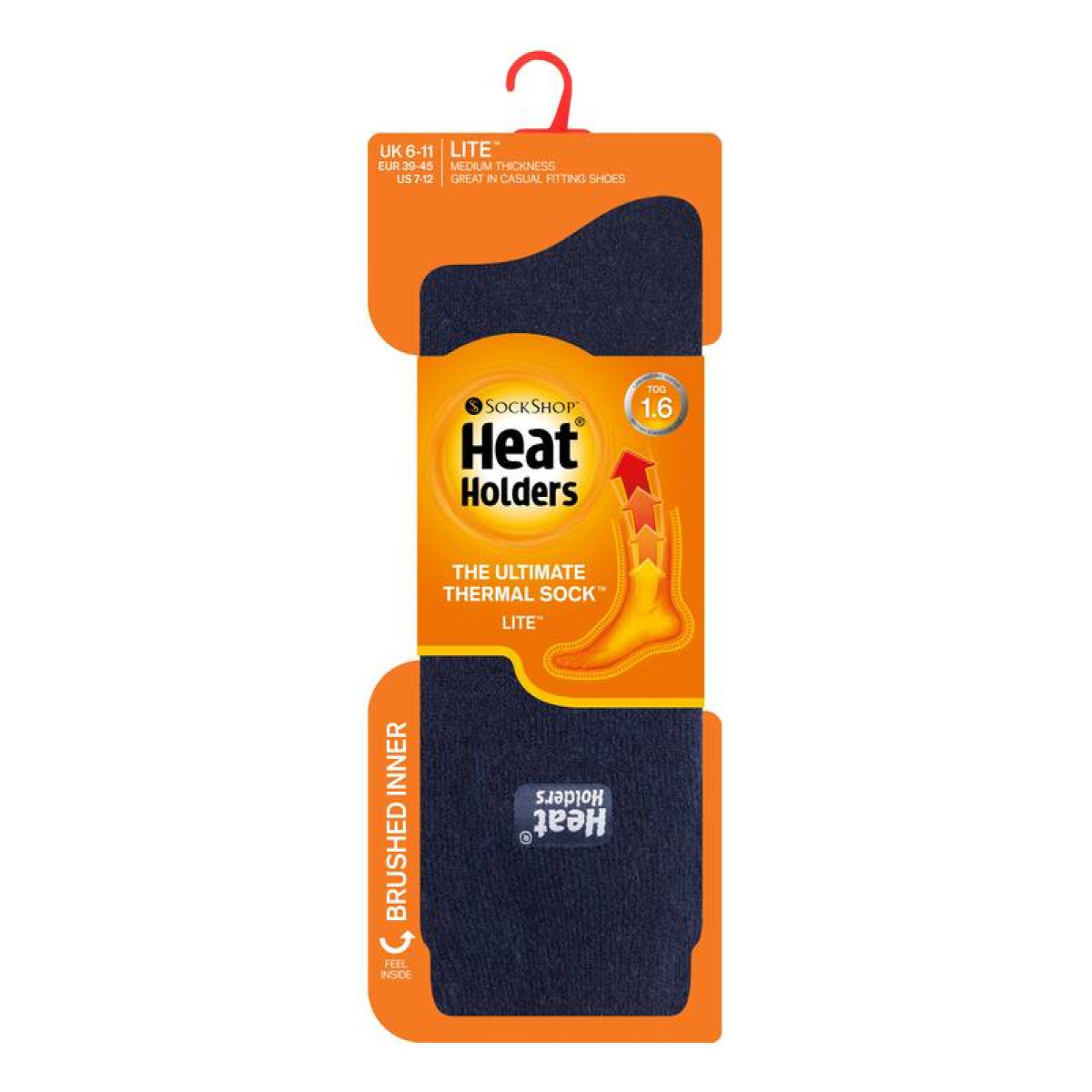Термоноски Heat Holders мужские LITE тёмно-синие 2
