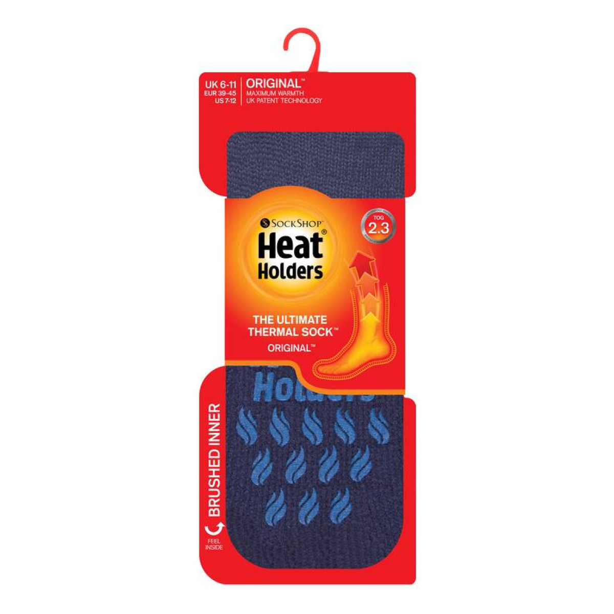 Термоноски Heat Holders мужские SLIPPER тёмно-синие 2
