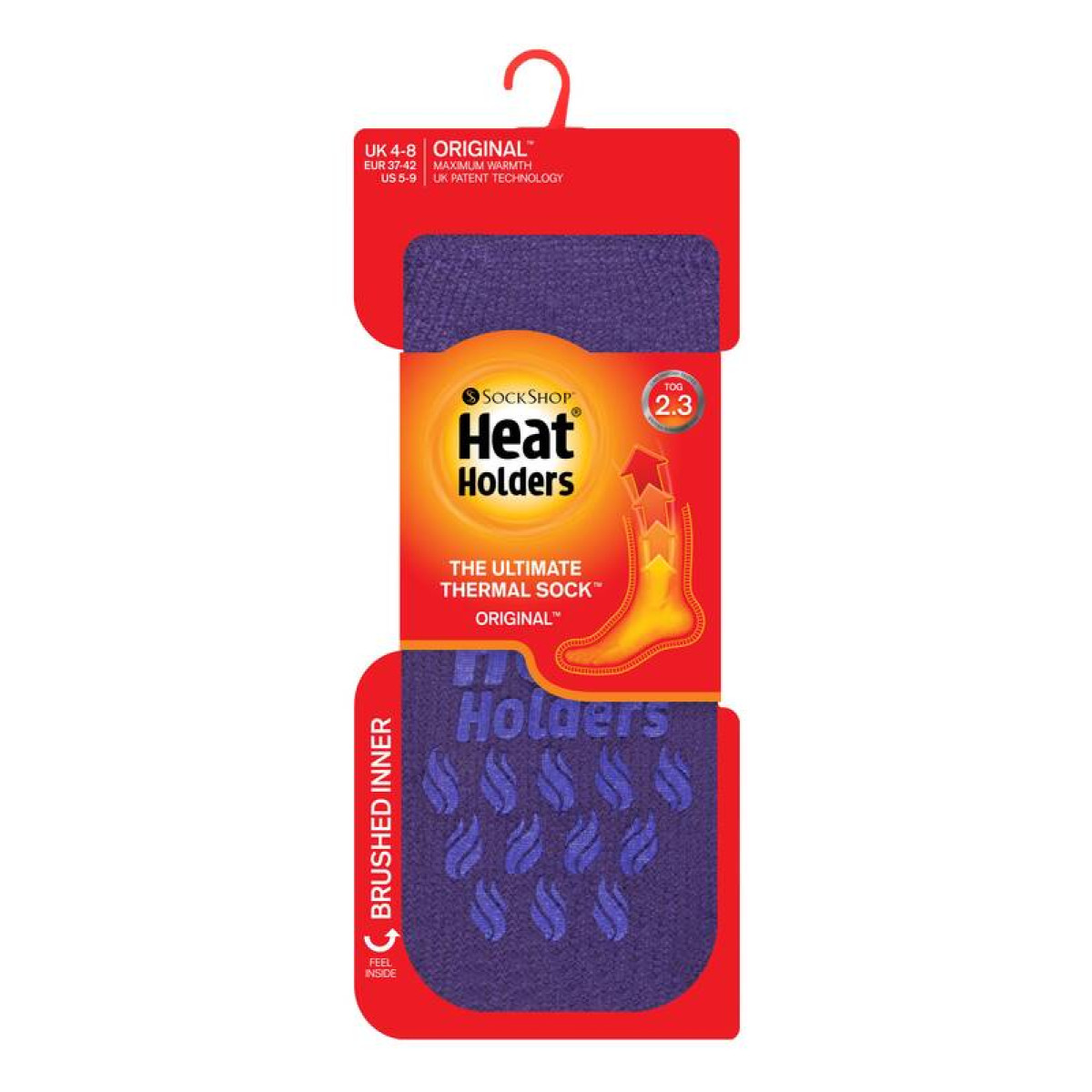 Термоноски Heat Holders женские SLIPPER лавандовый 2