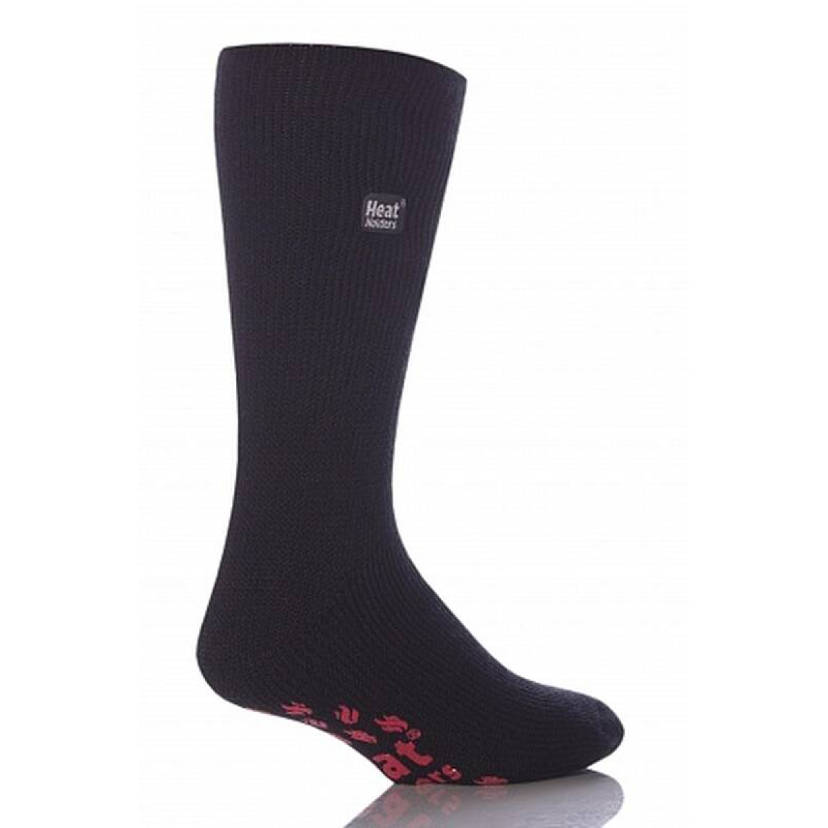 Термоноски мужские Heat Holders SLIPPER ЧЕРНЫЙ С КРАСНОЙ ПОДОШВОЙ 1