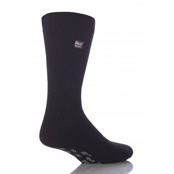 Термоноски мужские Heat Holders SLIPPER ЧЕРНЫЙ С СЕРОЙ ПОДОШВОЙ