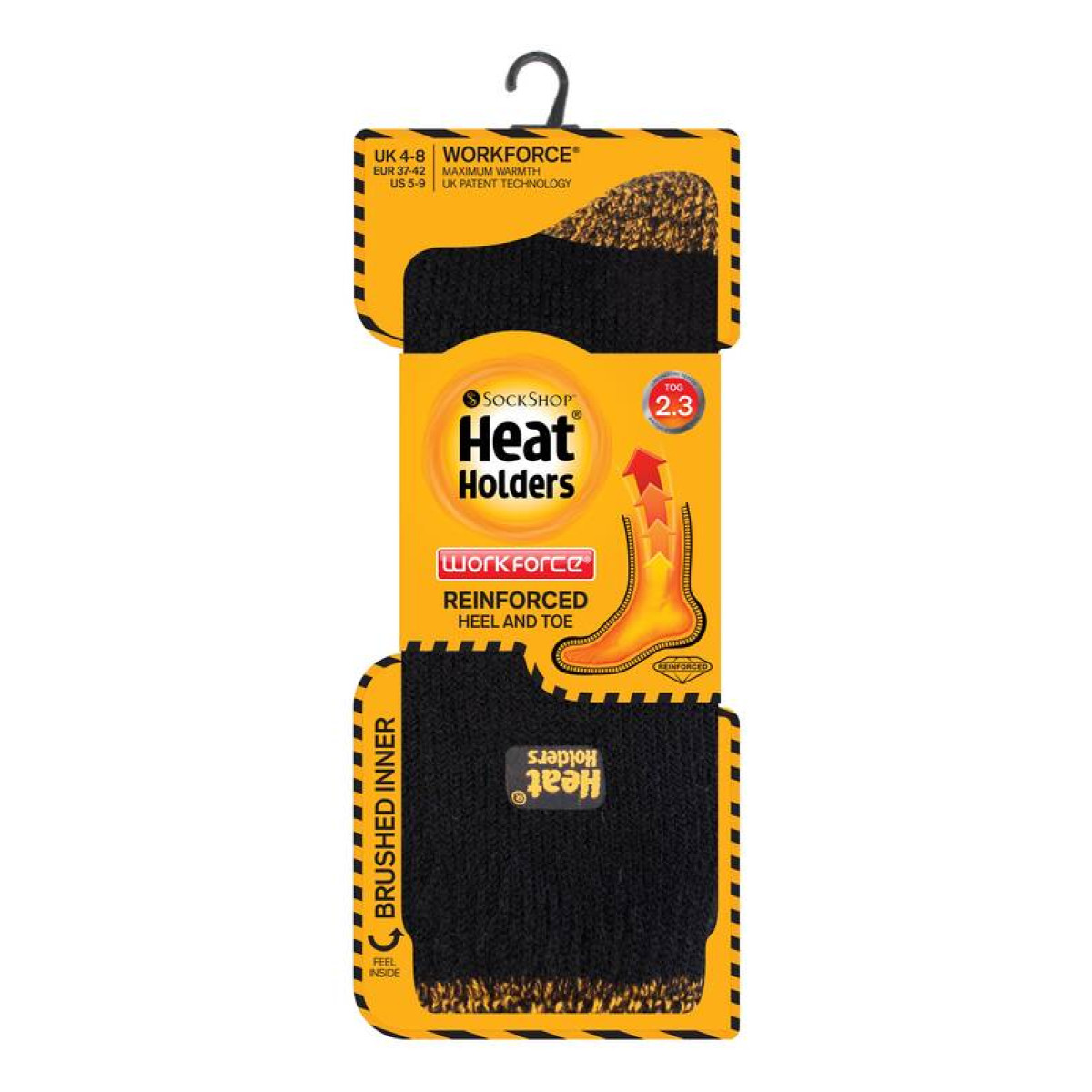Термоноски мужские Heat Holders WORKFORCE BSLHH80G1BLK 2