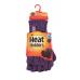 Термоперчатки-трансформеры женские Heat Holders CABLE purple BSGHH992PUR16
