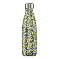 Термос Chilly's Bottles, Floral, Sunflower, 500 мл