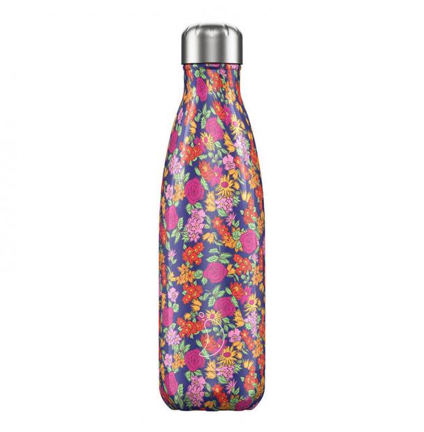 Термос Chilly's Bottles, Floral, Wild Rose, 500 мл B500FLWRO