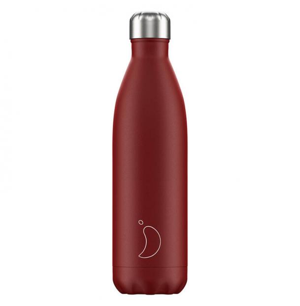 Термос Chilly's Bottles, Matte, Red, 750 мл B750MARED