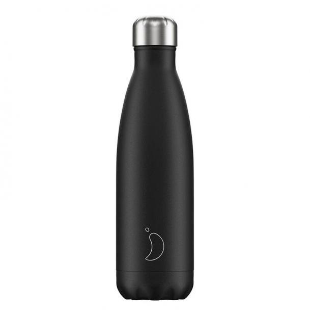 Термос Chilly's Bottles, Monochrome, Black, 500 мл B500MOBLK