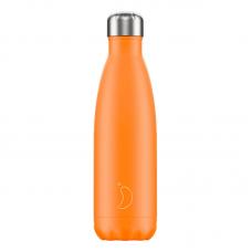Термос Chilly's Bottles, Neon, Orange, 500 мл