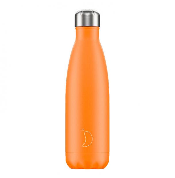 Термос Chilly's Bottles, Neon, Orange, 500 мл B500NEORG
